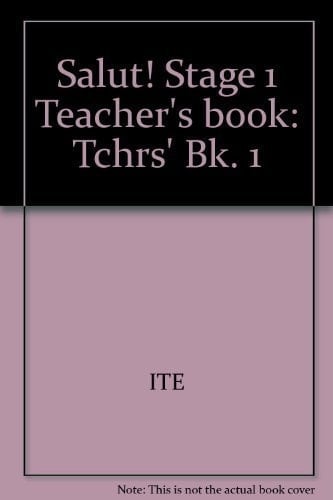 Salut! Stage 1 Teacher's book