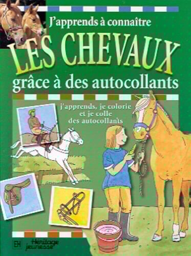 J'apprends à connaître les chevaux grâce à des autocollants
