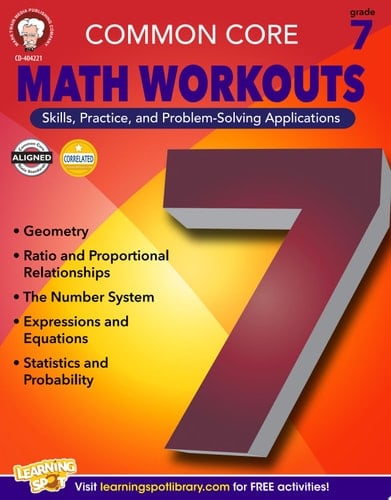 Common Core Math Workouts, Grade 7