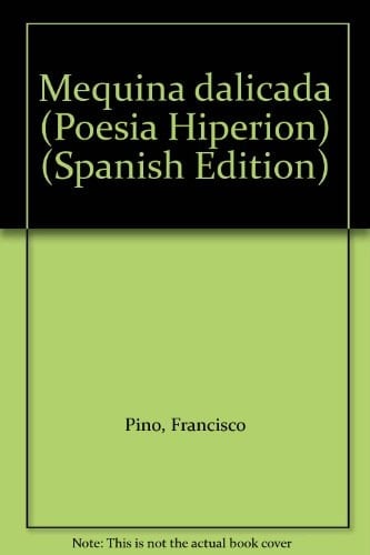 Méquina dalicada (Poesía Hiperión) (Spanish Edition)