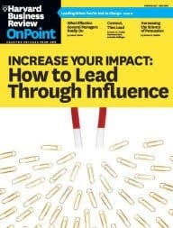 Harvard Business Review Onpoint Spring 2017