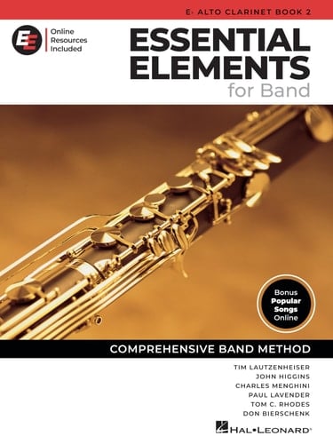 Essential Elements for Band - Eb Alto Clarinet Book 2 with Eei