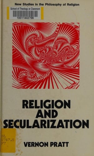Religion and secularisation (New studies in the philosophy of religion)