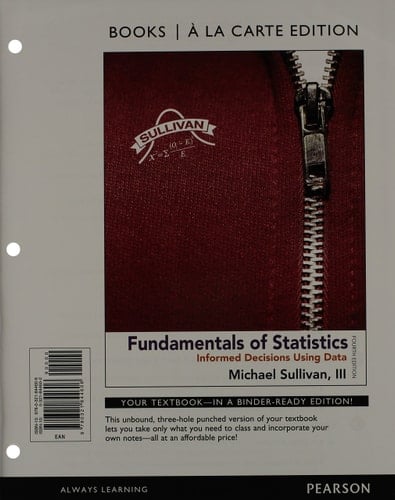 Fundamentals of Statistics