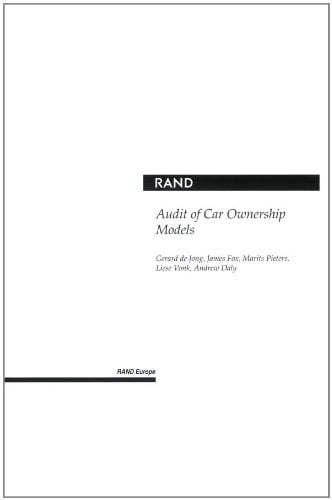 Audit of Car Ownership Models