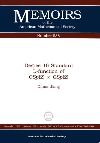 Degree 16 Standard L-function of $GSp(2) \times GSp(2)$