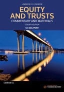 Equity and Trusts Commentary and Materials