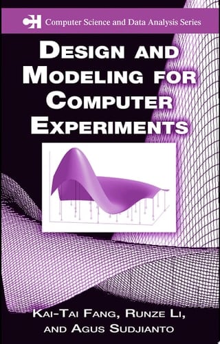 Design and Modeling for Computer Experiments