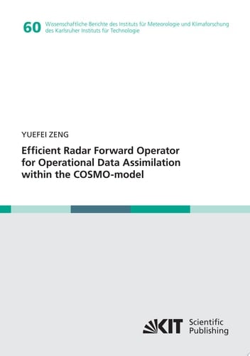 Efficient Radar Forward Operator for Operational Data Assimilation within the COSMO-model