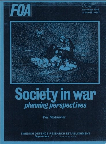 Society in War Planning Perspectives
