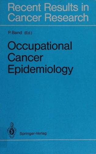 Occupational Cancer Epidemiology