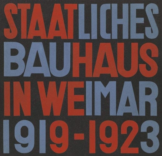 State Bauhaus in Weimar 1919-1923 (facsimile Edition).
