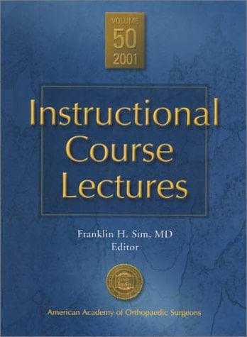 Instructional Course Lectures 2001