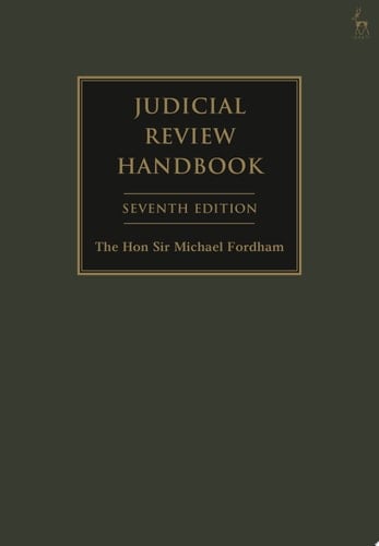 Judicial Review Handbook