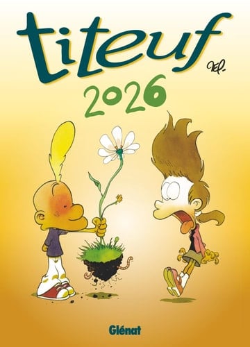 Calendrier mural Titeuf 2026