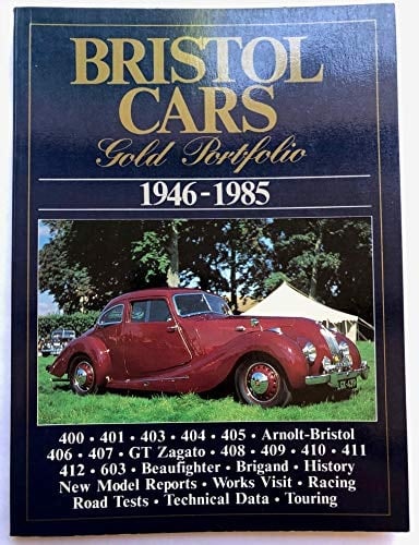 Bristol Cars Gold Portfolio 1946-1985