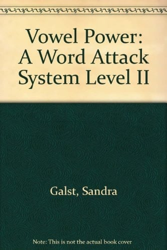 Vowel power a word attack system
