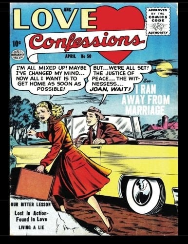 Love Confessions #50 Golden Age Romance Comic 1956