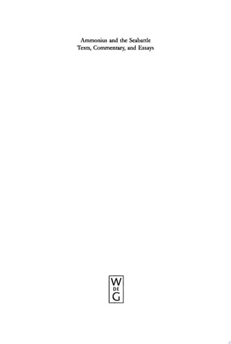 Ammonius and the Seabattle