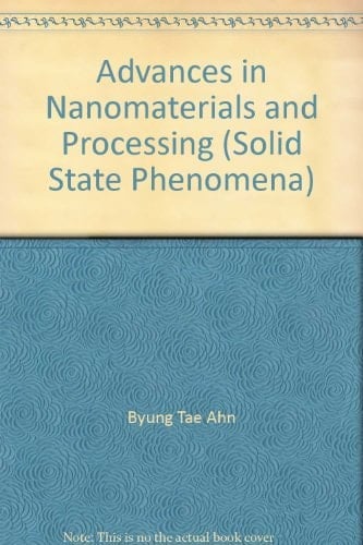 Advances in Nanomaterials and Processing IUMRS - ICA - 2006 : International Conference in Asia : September 10-14 2006 : Jeju, Korea