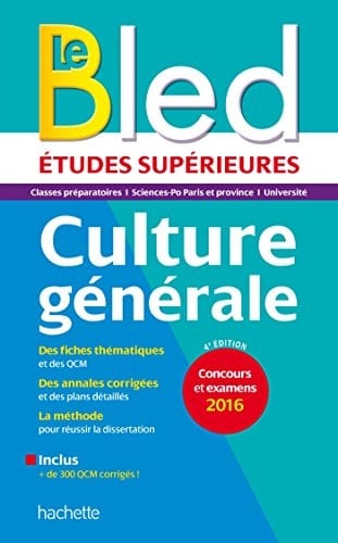Le Bled culture générale études supérieures
