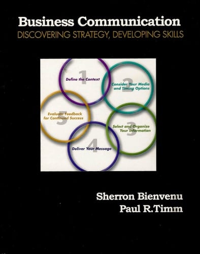 Business Communication Discovering Strategy, Developing Skills