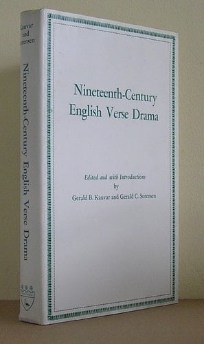 Nineteenth Century English Verse Drama