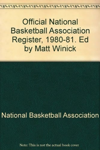 Official NBA Register, 1992-93