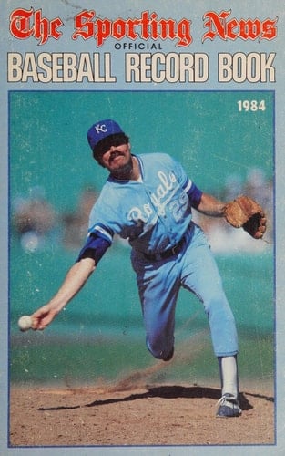 Baseball Record Book, 1984