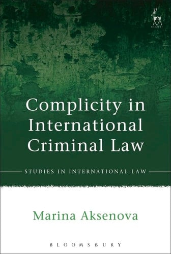 Complicity in International Criminal Law