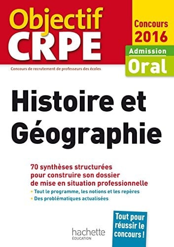 Histoire géographie Admission oral
