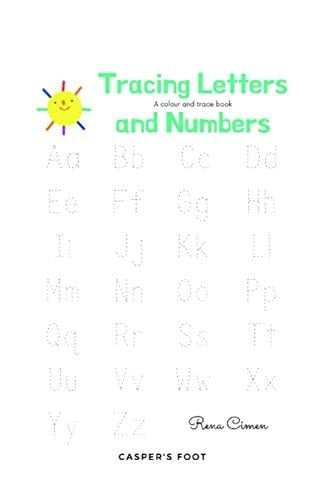 Tracing Letters and Numbers - a Colour and Trace Book! Learning Letters and Numbers One by One!