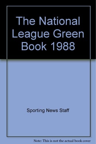 The National League Green Book, 1988