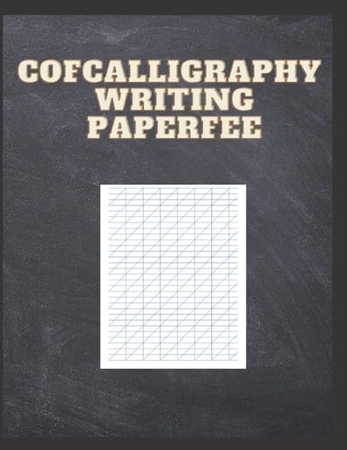 Calligraphy Writing Paper: 180 Sheet Pages, Calligraphy Practice Paper And Workbook For Lettering Artist , Beginners , Modern Calligraphy
