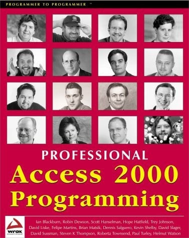 Professional Access 2000 Programming