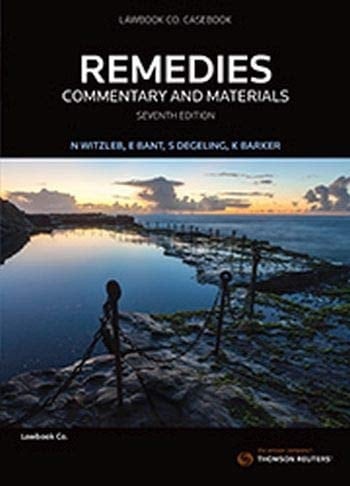 Remedies Commentary and Materials