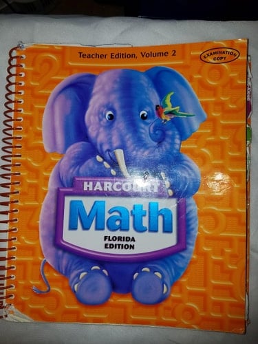 Harcourt Math, Florida Edition, Teacher Edition, Volume 2