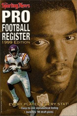 Pro Football Register 1999