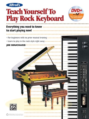 Alfred's Teach Yourself to Play Rock Keyboard Everything You Need to Know to Start Playing Now!, Book and DVD-ROM