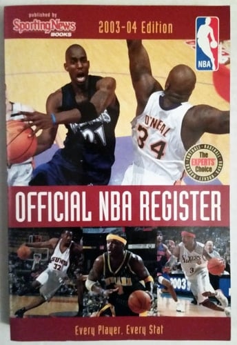 Official NBA Register