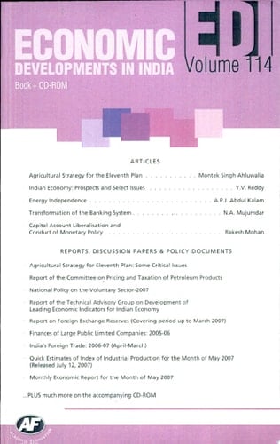 Economic Developments In India : Volume - 114 Analysis, Reports, Policy Documents
