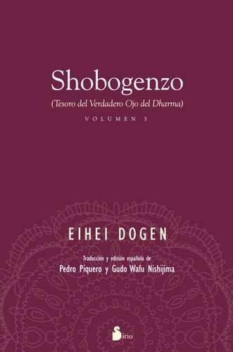 Shobogenzo (Vol. III) (Tesoro del Verdadero Ojo del Dharma)