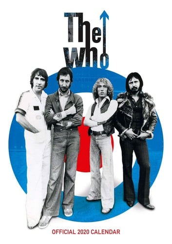 The Who 2020 Calendar - Official A3 Wall Format Calendar