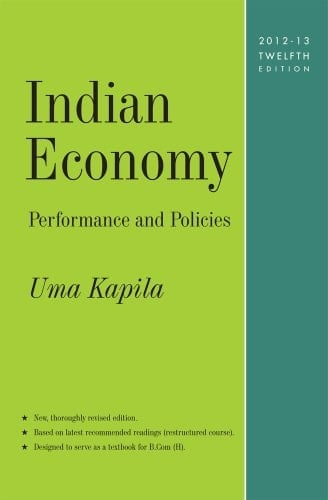 Indian Economy Performance and Policies