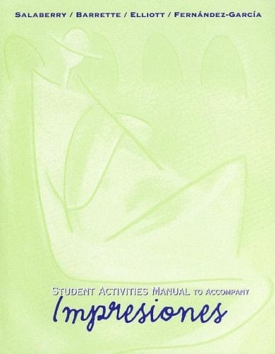 Student Activities Manual