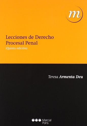 Lecciones de Derecho procesal penal