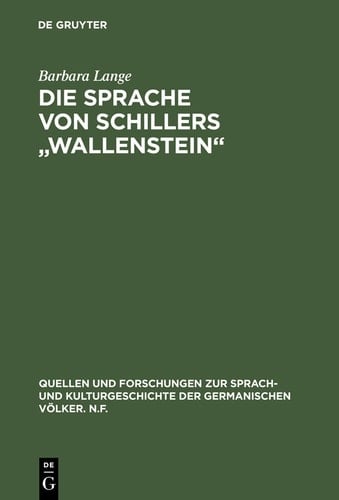 Die Sprache von Schillers "Wallenstein"