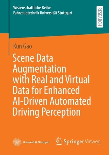 Scene Data Augmentation with Real and Virtual Data for Enhanced AI-Driven Automated Driving Perception