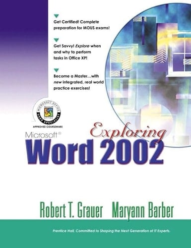 Exploring Microsoft Word 2002