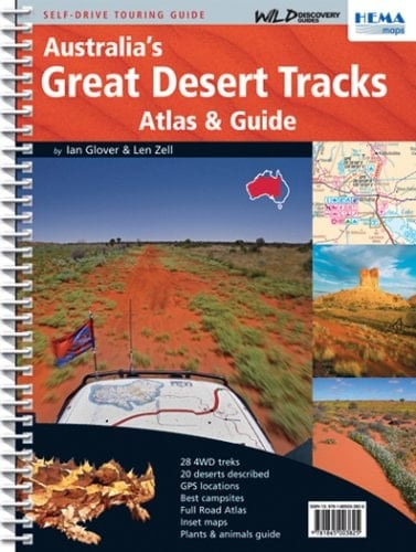 Australia's Great Desert Tracks Atlas & Guide